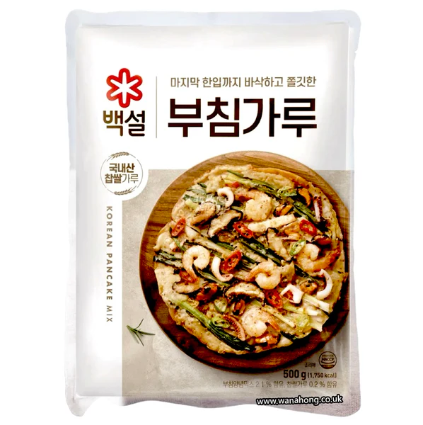 CJ Baeksul Korean Pancake Mix Powder 500g